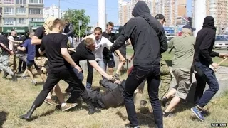 Ukraine police hurt at Kiev gay pride rally