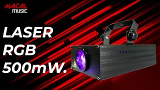 Laser RGB 500mW.