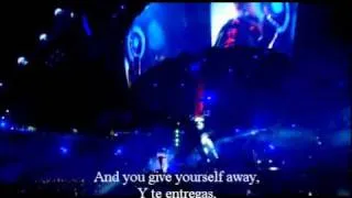 U2 - With or without you (Tour 360º, from Rose Bowl) subtitulado al español.