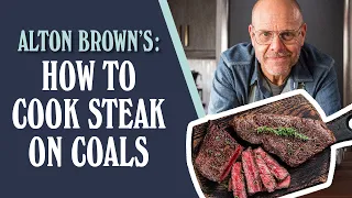 How to Cook Steak on Coals