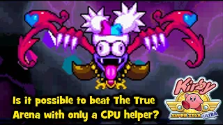 Is It Possible To Beat Kirby Super Star Ultra's True Arena With Only A CPU Helper?