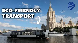 I Went on the WORLD'S FIRST Year-Round Electric River Tram in Russia