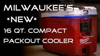 Milwaukee's ***NEW PACKOUT 16 Qt. Compact Cooler***
