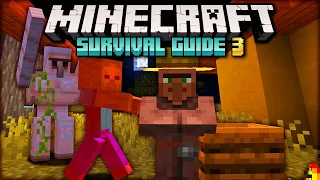 How to Protect a Village! ▫ Minecraft Survival Guide S3 ▫ Tutorial Let's Play [Ep.18]