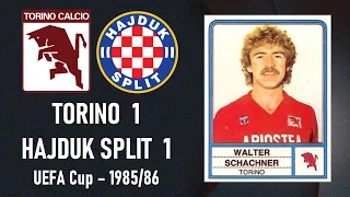 Torino vs Hajduk Split - UEFA Cup 1985-1986 Round of 32, 1st leg - Full match