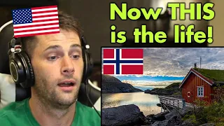 American Reacts to Cabin Life in Norway (Hytteliv)