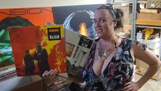 Unboxing New Vinyl Records LIVE - Looking for more Friday Releases.