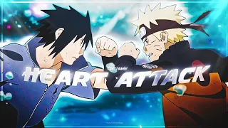 Naruto Vs Sasuke - Heart Attack [Edit/AMV] | Ty for 200 subs 💕!