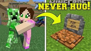 Minecraft: *NEVER* HUG CREEPERS!!! - CREEPER'S WORLD - Custom Map