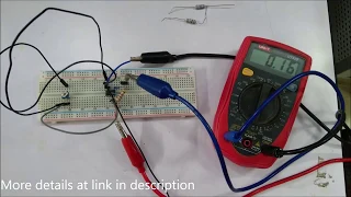 Simple Constant Current Sink Circuit using Op-Amp