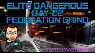 Elite Dangerous - The Federation Rank Grind (Quickest Method) Loud Volume Warning!!!