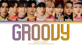 CRAVITY Groovy Lyrics (크래비티 Groovy 가사) (Color Coded Lyrics)