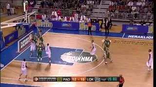 Valery Likhodey - Panathinaikos Athens vs Lokomotiv-Kuban Krasnodar 69-72 (EL G4, 07.11.2013)