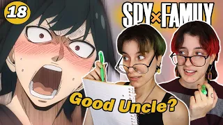 UNCLE YURI?! SPY X FAMILY Season 1 Episode 18 REACTION