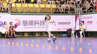 2019 China Inline Slalom Championship 丨Classic Slalom Youth Women Group C  7th  Song  yiran