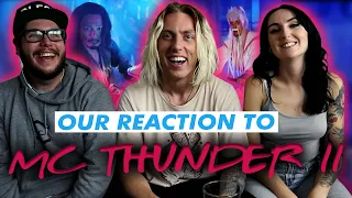 Wyatt and Lindsay Ft. OHRION Reacts: MC Thunder II by Eskimo Callboy