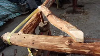 Off Grid Earthbag Workshop Part 64 Roundwood Timber Frame Roof Support