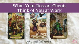 What Your Boss Thinks Of You! 👀 pick a card tarot reading #tarotreading #tarot #pickacard