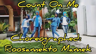 COUNT ON ME/Bruno Mars/Line Dance/ Choreo By Roosamekto Mamek/Intermediate/Demo By The Freedom