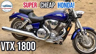I Bought The CHEAPEST (And Worst) 2002 Honda VTX 1800 - NEW PROJECT!!