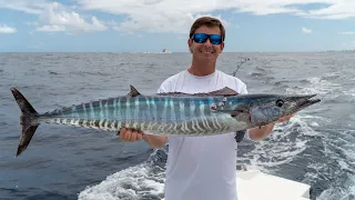 Trolling for DEEP Sea Wahoo- Catch Clean Cook! (Planer Fishing Florida)
