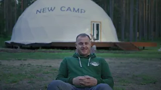 Интервью с основателем сети глэмпингов newcamp .