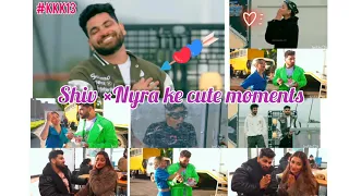 Part 2: Shiv ×Nyra ke Cute moments in KKK13 🥵🥰💓🤘#shivthakare #kkk13 @colorstv  @JioCinema