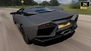 Forza Horizon 5: Lamborghini Reventon 2008 - 650HP - Logitech G29 (2K60FPS)