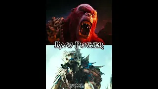 Skar King (GXK) vs Mega Kaiju (PRU) | #godzillaxkongthenewempire #pacificrimuprising