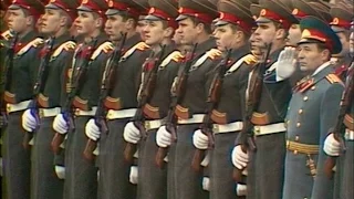 HD Soviet October Revolution Parade, 1977 Part I Парад 7 Ноября