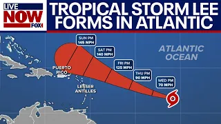 Tropical Storm Lee expected to become major hurricane | LiveNOW from FOX