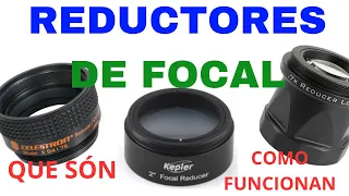 👉QUE SÓN y COMO Funcionan los REDUCTORES de focal🔭📸👀