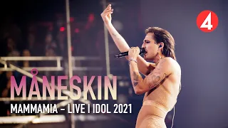 Måneskin - MAMMAMIA (Live at Swedish Idol 2021)