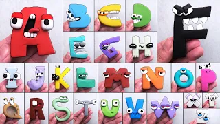 I made All Alphabet Lore Song (A-Z) out of Clay - Sculptures Timelapse @MikeSalcedo