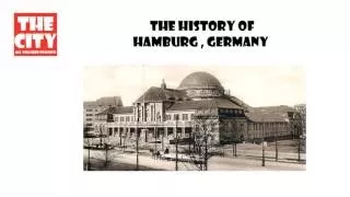 Port of Hamburg: History und Geography (engl.)