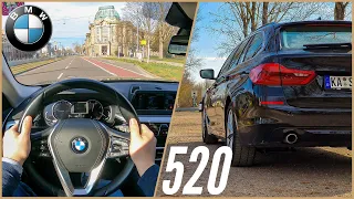 2019 BMW 520d 190HP - Test Drive | Build Quality | Features