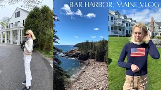 Maine Vlog | Staying at the Bar Harbor Inn + Acadia National Park