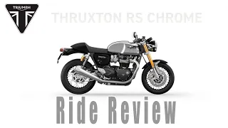 2023 Triumph Thruxton RS Chrome Edition Cafe Racer