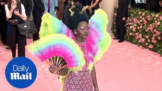 Lupita Nyong'o makes a colorful statement at the 2019 Met Gala