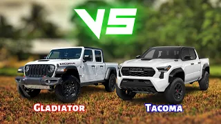 2024 Jeep Gladiator VS 2024 Toyota Tacoma Showdown: 6 Game-Changing Factors | Piston Pundit Face-Off