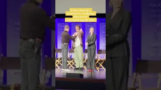 Pedro Pascal's Reaction to Realizing the Crowd was Cheering for Him