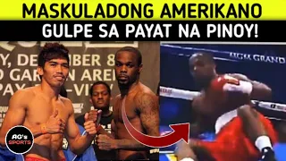 Maskuladong American Boxer Gulpe ang Inabot sa Payat na PINOY!