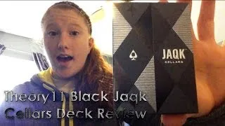 Theory11 Black Jaqk Cellars Deck Review