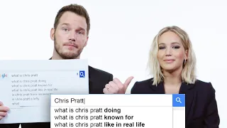 Jennifer Lawrence & Chris Pratt Answer the Web's Most Searched Questions | WIRED