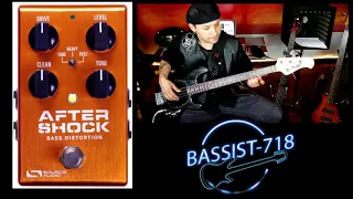 Aftershock Bass distortion: solo/review  (source audio) BASS GUITAR ACADEMY - bass guitar mastery