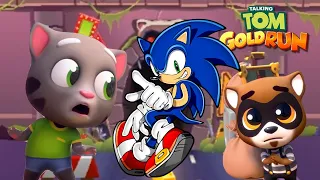 Talking Tom Gold Run Vs Sonic Dash 2 | Mobile Games - Android Games 2021 - New Offline Games