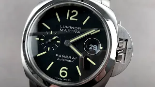 Panerai Luminor Marina PAM 299 Panerai Watch Review