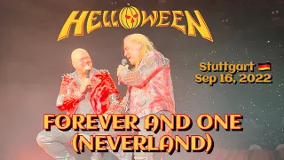 Helloween - Forever and One - @Stuttgart🇩🇪 September 16, 2022 LIVE 4K HDR