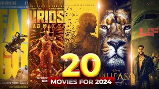 Most Anticipated MOVIES for 2024.