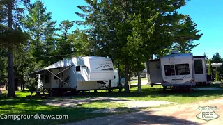 Tiki Travel RV Park & Campground St. Ignace Michigan - CampgroundViews.com